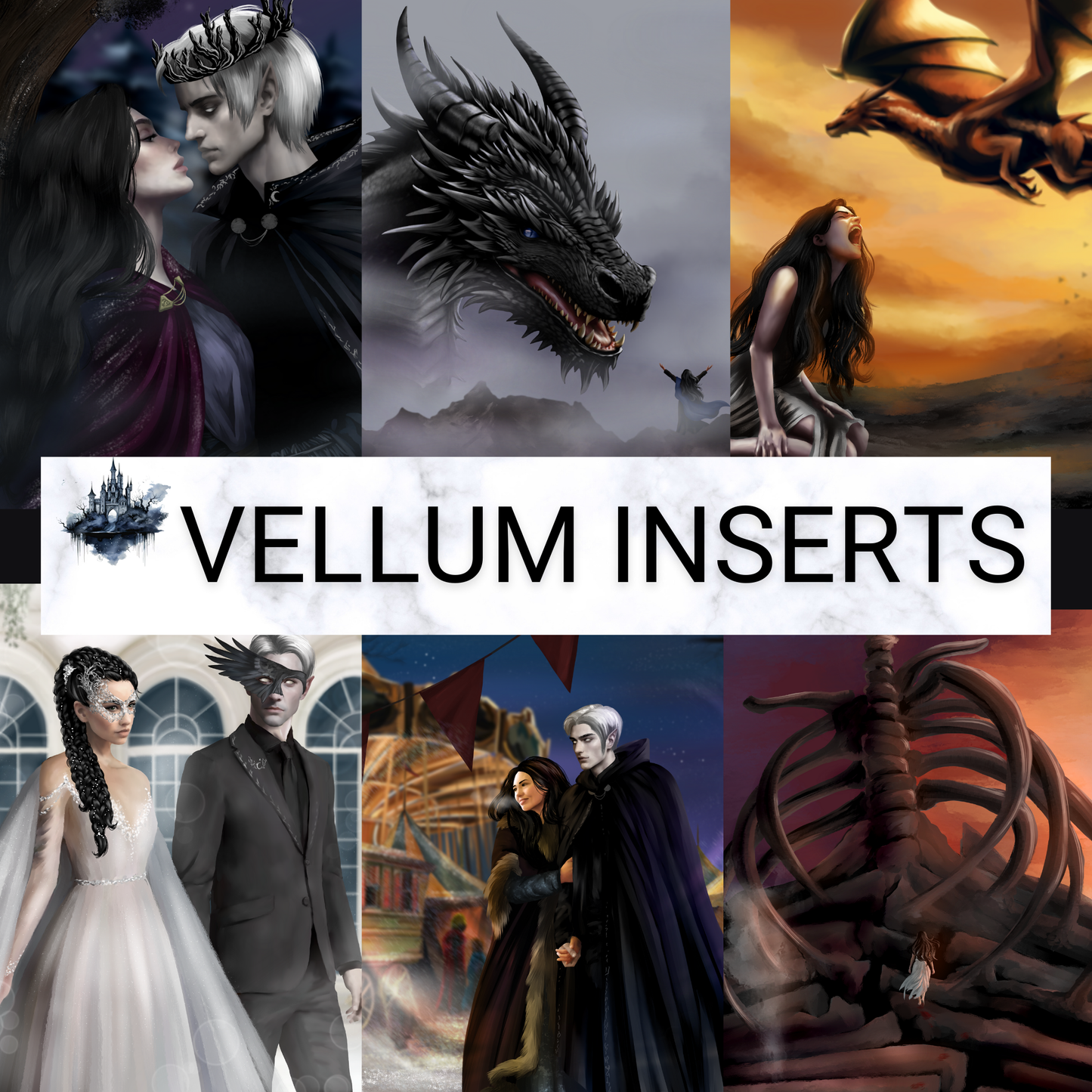 Limited 6-Piece Vellum Overlay Collector Set