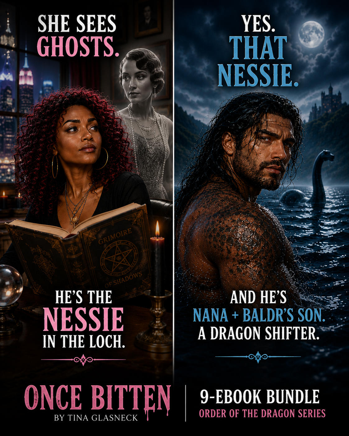 9-eBook Vampire Urban Fantasy Bundle - Order of the Dragon World