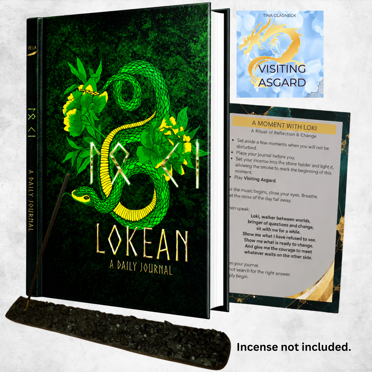 Lokean: A Daily Journal | Signed Loki Devotional Journal