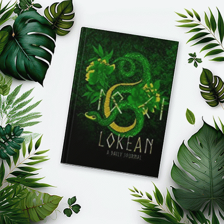 Lokean: A Daily Journal | Signed Loki Devotional Journal
